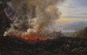 johann christian Claussen Dahl Eruption of Vesuvius Sweden oil painting artist